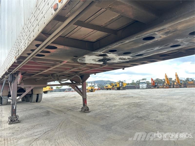 Barker 14 m Tri/A Moving Floor Trailer Walking floor semitrailers