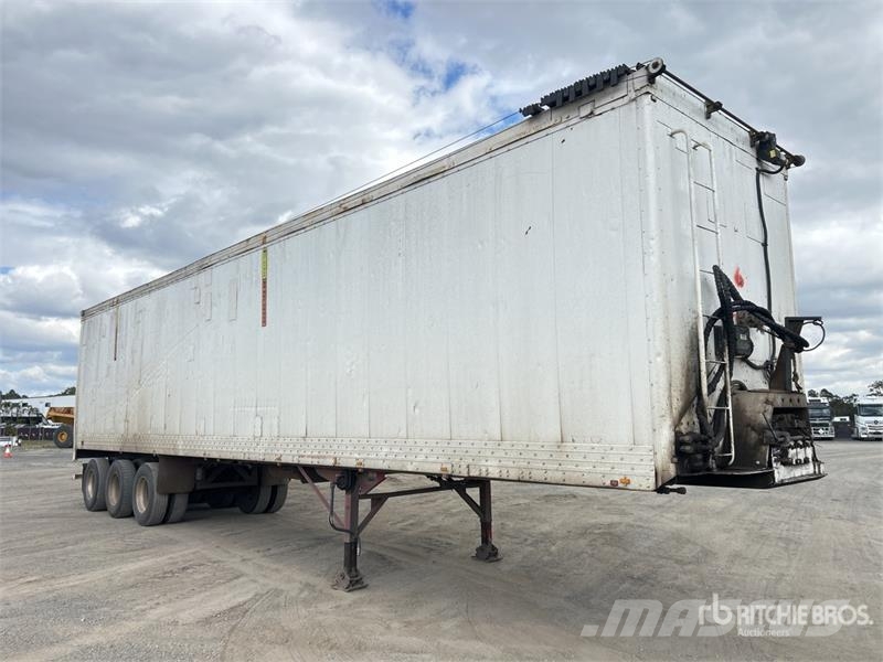 Barker 14 m Tri/A Moving Floor Trailer Walking floor semitrailers
