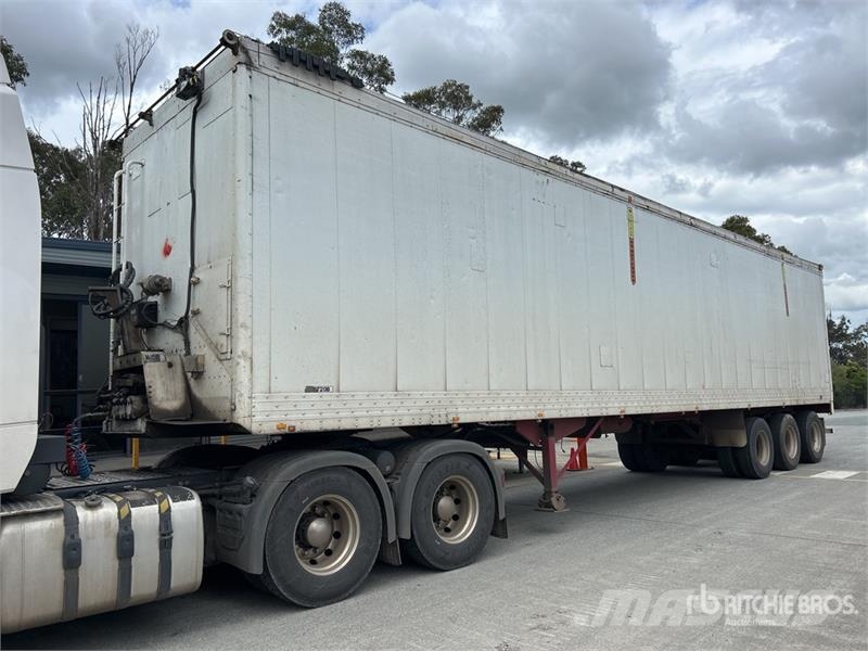 Barker 14 m Tri/A Moving Floor Trailer Walking floor semitrailers