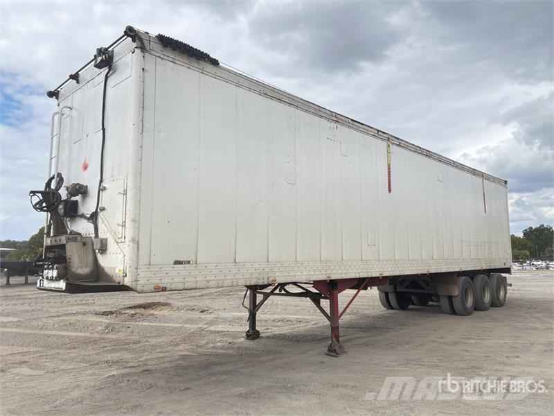 Barker 14 m Tri/A Moving Floor Trailer Walking floor semitrailers