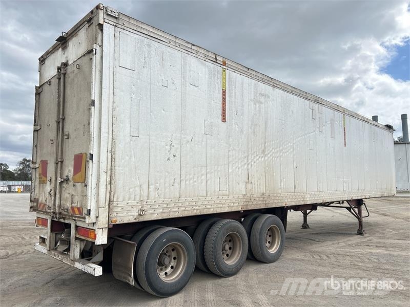 Barker 14 m Tri/A Moving Floor Trailer Walking floor semitrailers