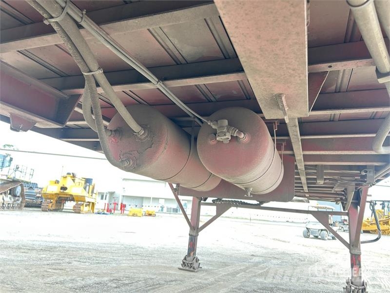 Barker 14 m Tri/A Moving Floor Trailer Walking floor semitrailers