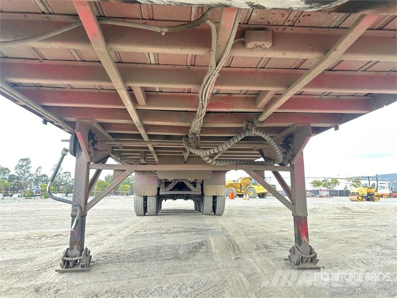 Barker 14 m Tri/A Moving Floor Trailer Walking floor semitrailers