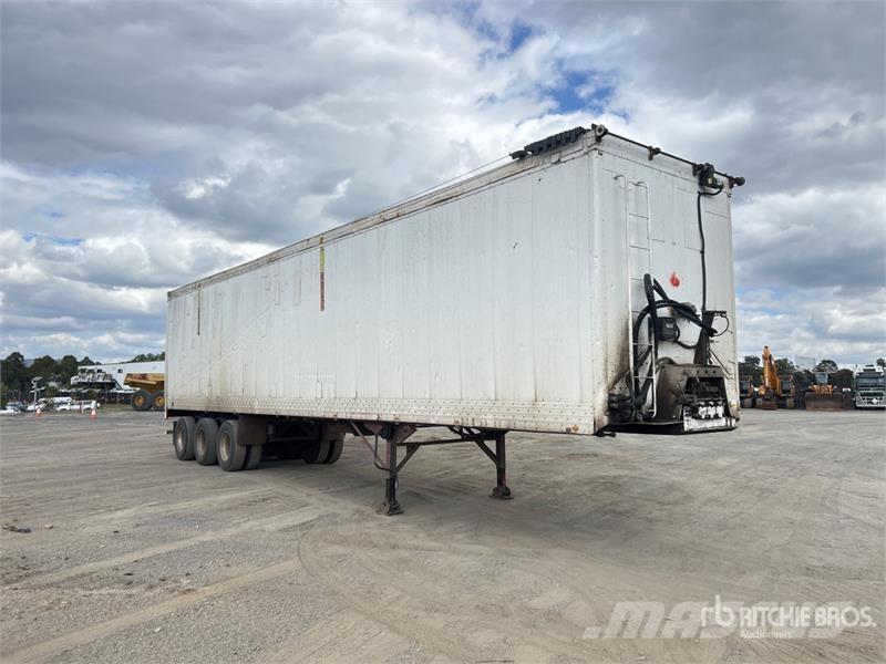 Barker 14 m Tri/A Moving Floor Trailer Walking floor semitrailers