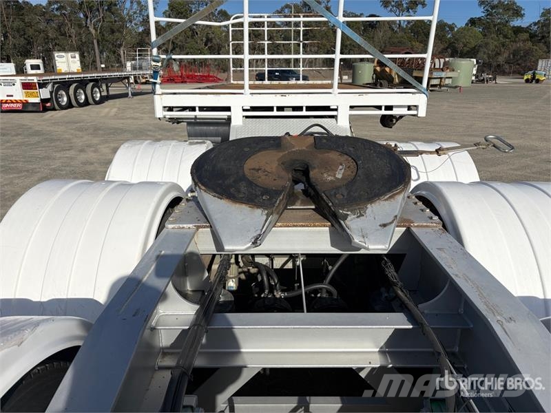  Barker 6.2 m Tri/A B-Double Lead Flatbed Trailer Flatbed/Dropside trailers