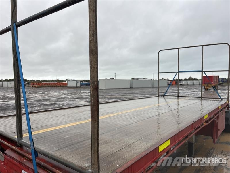 Barker 6 m Bogie/A B-Double Lead Flatbed Trailer Valníky