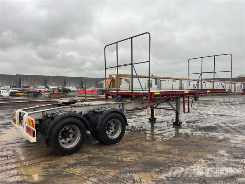 Barker 6 m Bogie/A B-Double Lead Flatbed Trailer Valníky