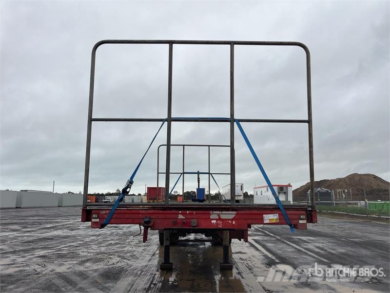 Barker 6 m Bogie/A B-Double Lead Flatbed Trailer Valníky