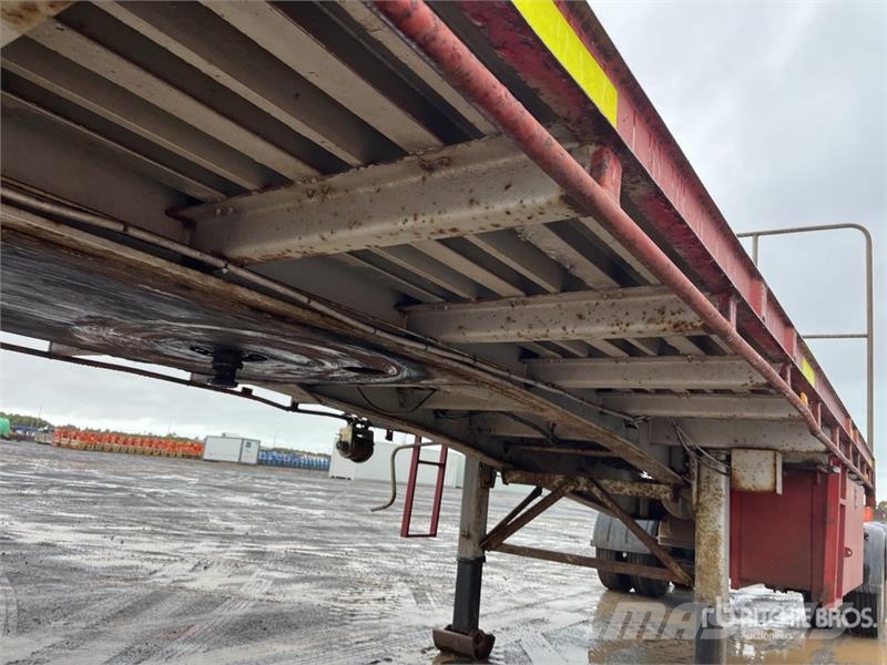 Barker 6 m Bogie/A B-Double Lead Flatbed Trailer Valníky