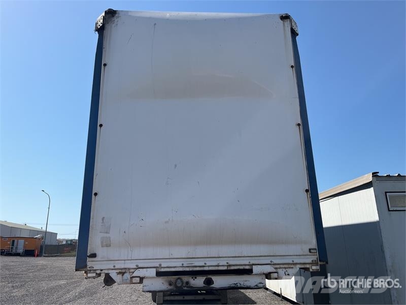  Barker 7.3 m Tri/A B-Double Lead Rollback Curtain  Curtainsider trailers