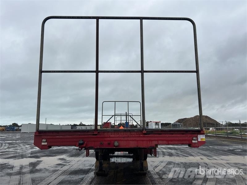  Barker 8.6 m Bogie/A Flatbed Trailer Valníky