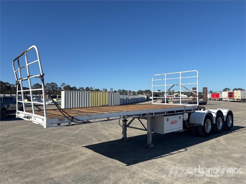 Barker Tri/A B-Double Lead Flatbed Trailer Flatbed/Dropside trailers