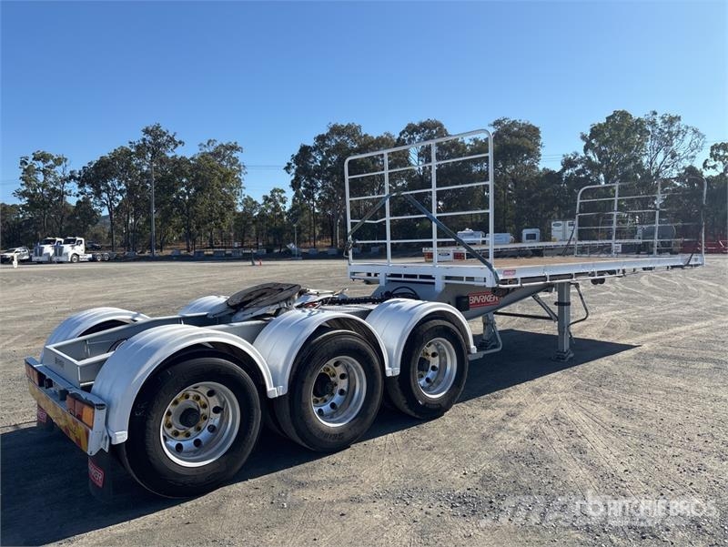 Barker Tri/A B-Double Lead Flatbed Trailer Flatbed/Dropside trailers