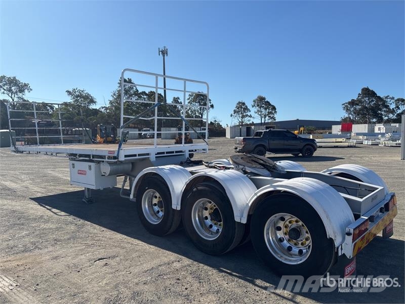 Barker Tri/A B-Double Lead Flatbed Trailer Flatbed/Dropside trailers