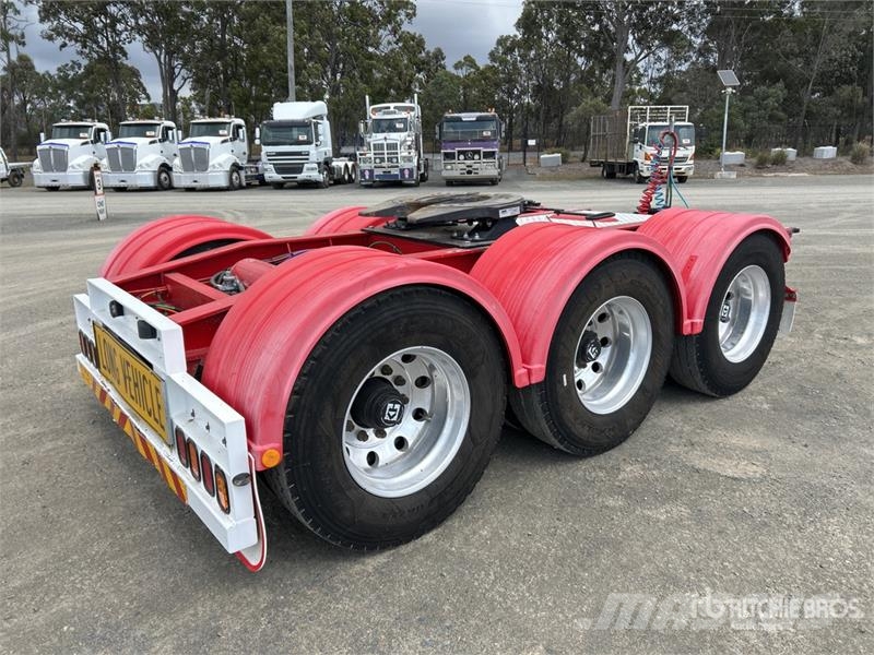 Barker Tri/A Road Train Dolly Wózki przyczepy