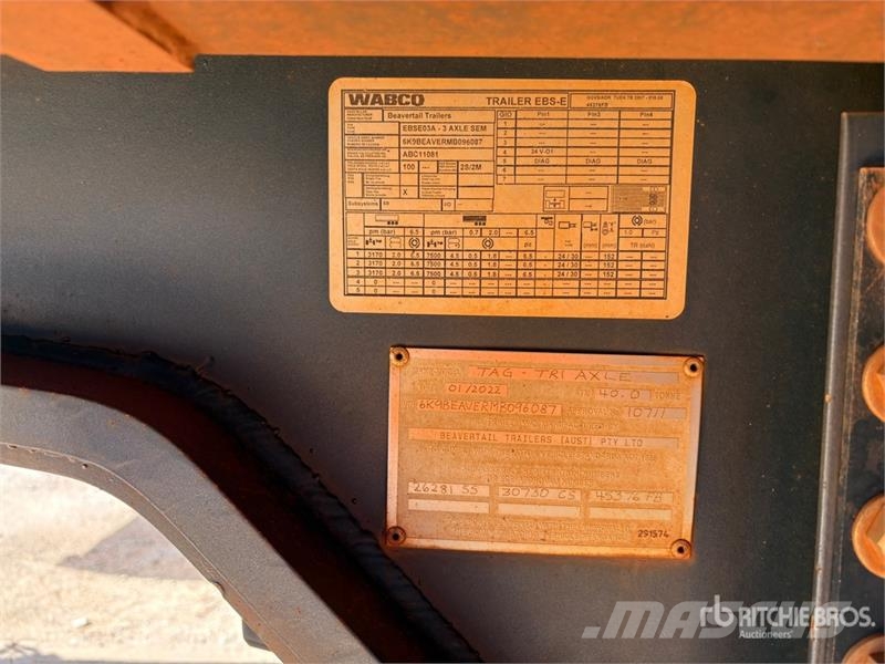 Beavertail Trailers Tri/A Step Deck Trailer Low loaders