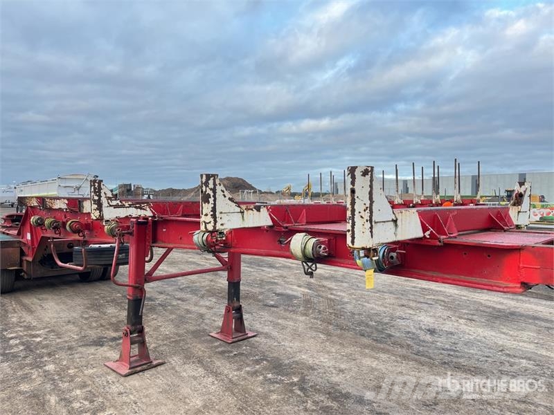  Blackwood 7.4 m Tri/A B-Double Lead Log Trailer Rimorchi trasporto legname