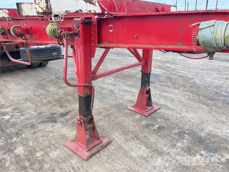  Blackwood 7.4 m Tri/A B-Double Lead Log Trailer Rimorchi trasporto legname