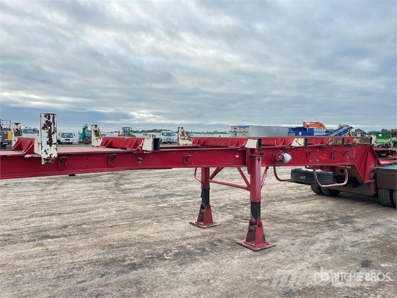  Blackwood 7.4 m Tri/A B-Double Lead Log Trailer Rimorchi trasporto legname