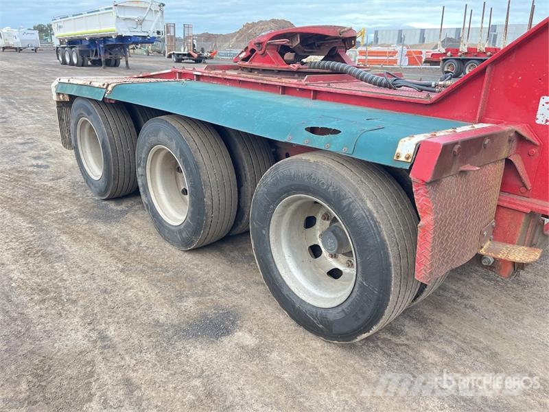  Blackwood 7.4 m Tri/A B-Double Lead Log Trailer Rimorchi trasporto legname