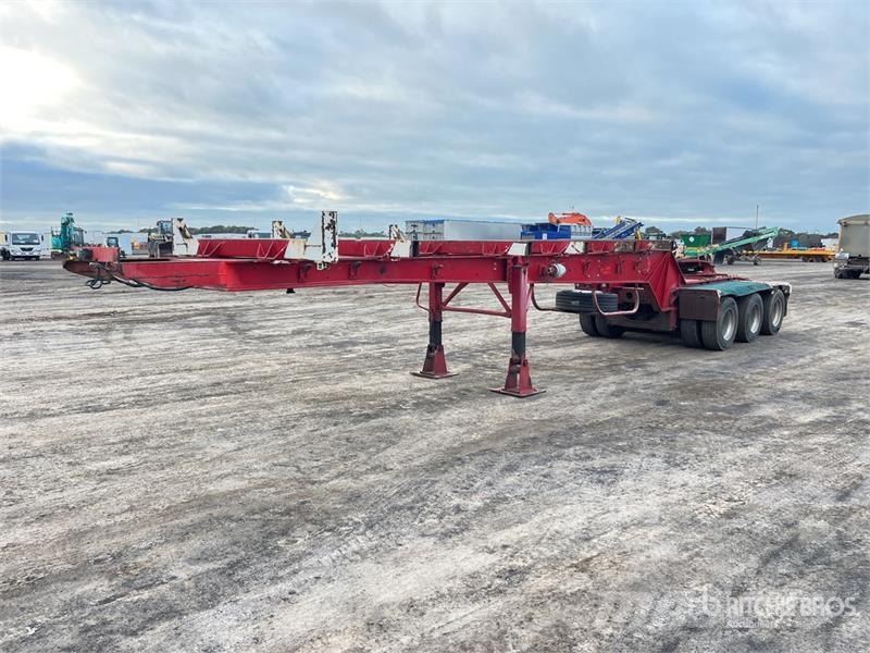  Blackwood 7.4 m Tri/A B-Double Lead Log Trailer Rimorchi trasporto legname