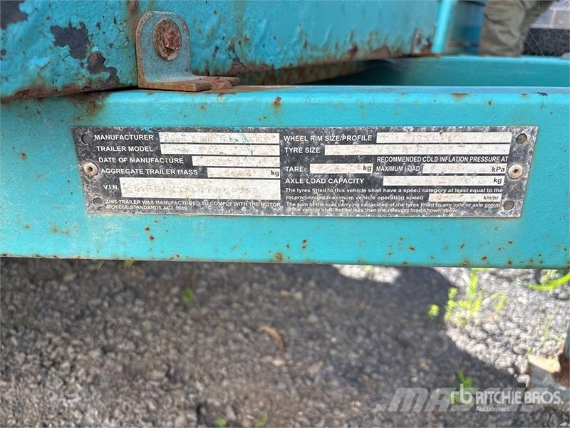 Blue Star 1200 L Bogie/A Water Tank Trailer Drugi tovornjaki