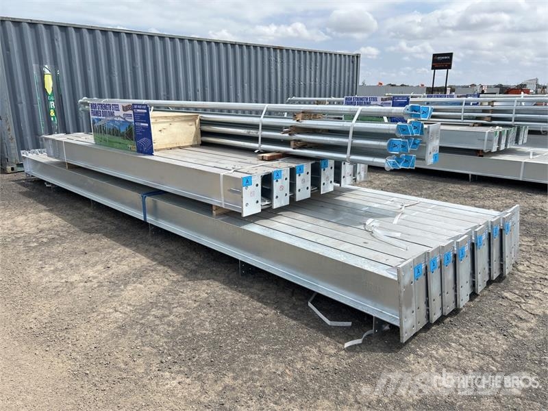 BLUESEA 50 ft x 100 ft x 18 ft Steel Frame Only St Stahlrahmenaufbauten