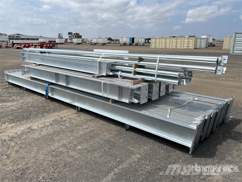 BLUESEA 50 ft x 100 ft x 18 ft Steel Frame Only St Konstrukcje stalowe