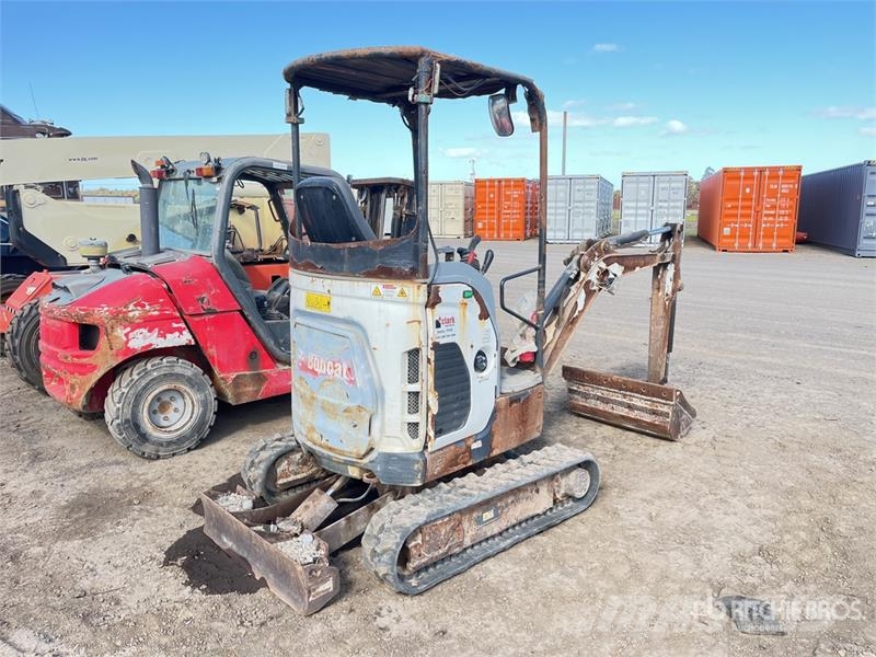 Bobcat E17Z Tracked Excavator (Inoperable) Crawler excavators