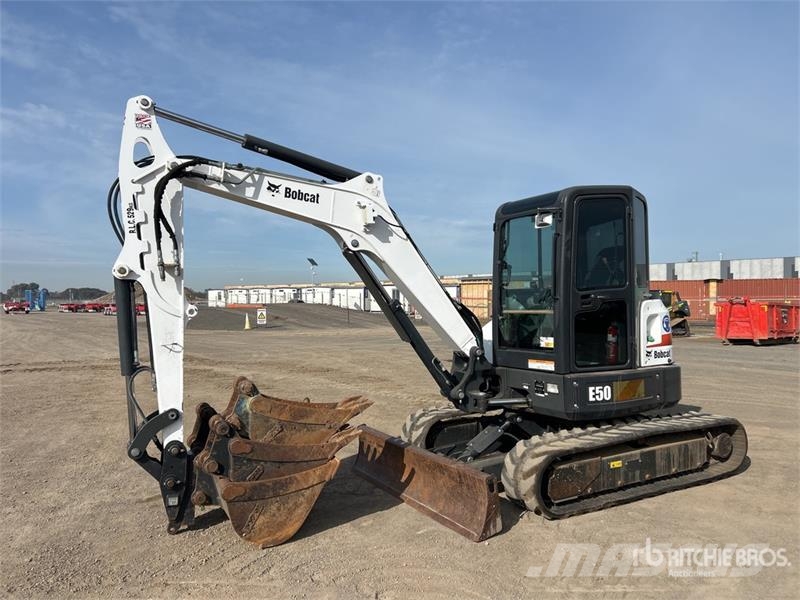 Bobcat E50 Mini Excavator Mini excavators < 7t (Mini diggers)