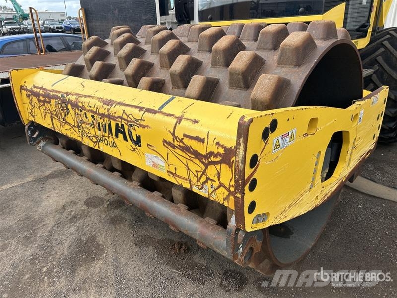 Bomag BW211PD-5 Padfoot Drum Compactor Egydobos hengerek
