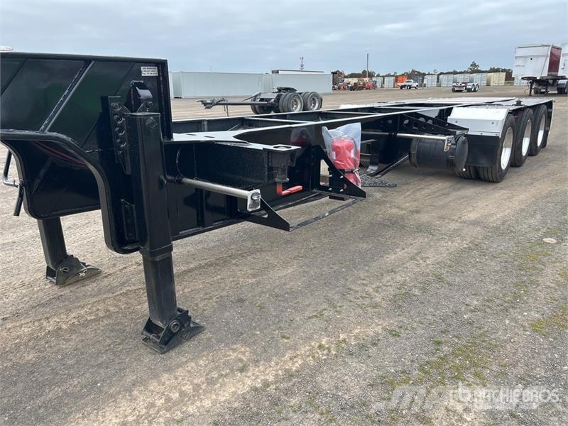 Boomer 12 m Tri/A Step Deck Container Trailer Konteinerveohaagised