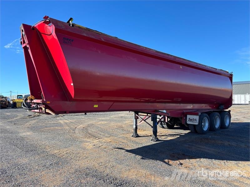 Bruce Rock 9.5 m Tri/A End Dump Trailer Remorque benne