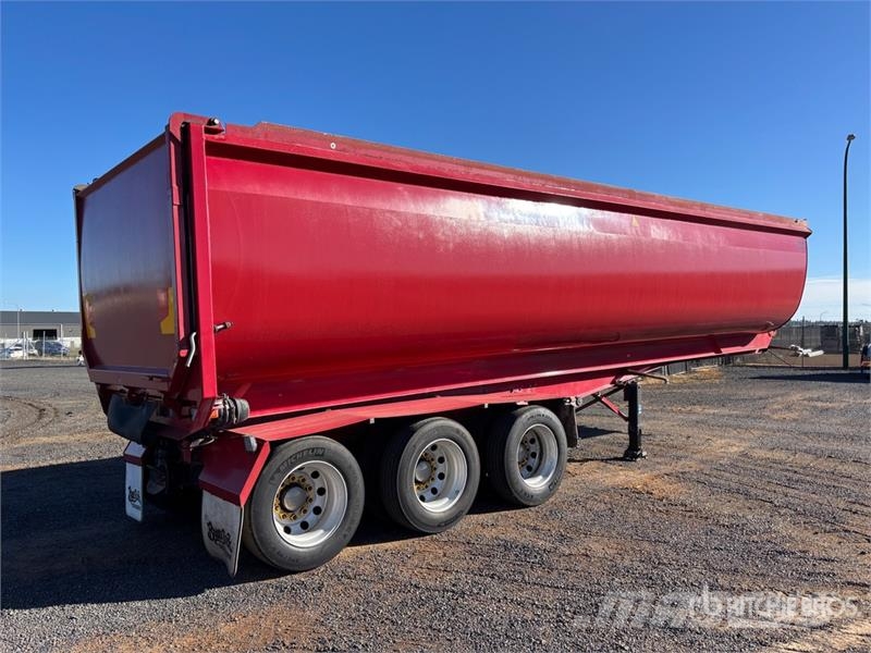 Bruce Rock 9.5 m Tri/A End Dump Trailer Remorque benne