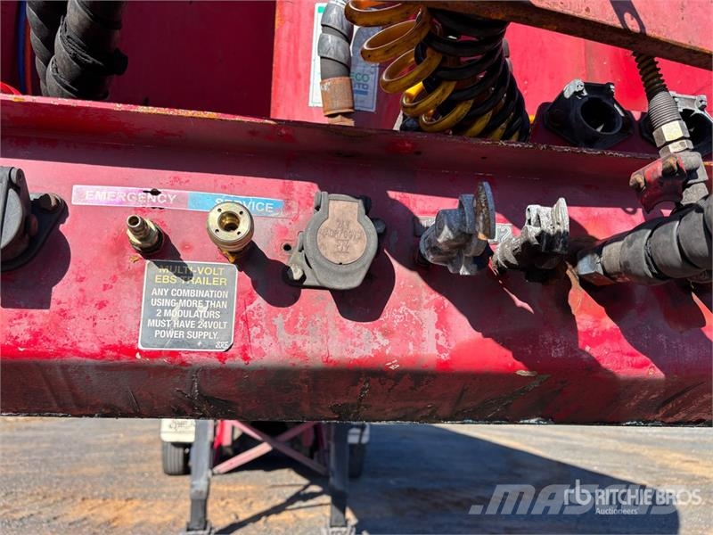 Bruce Rock 9.5 m Tri/A End Dump Trailer Remorque benne