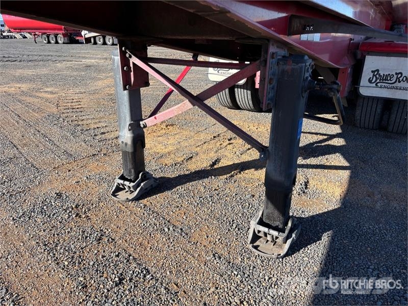 Bruce Rock 9.5 m Tri/A End Dump Trailer Remorque benne
