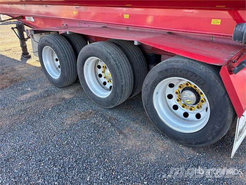 Bruce Rock 9.5 m Tri/A End Dump Trailer Remorque benne