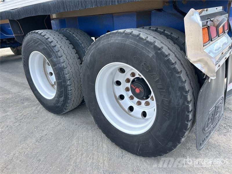  BTE 8.2 m Quad Dog End Dump Trailer Damperli römorklari