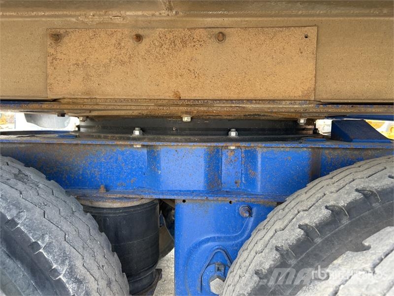  BTE 8.2 m Quad Dog End Dump Trailer Damperli römorklari