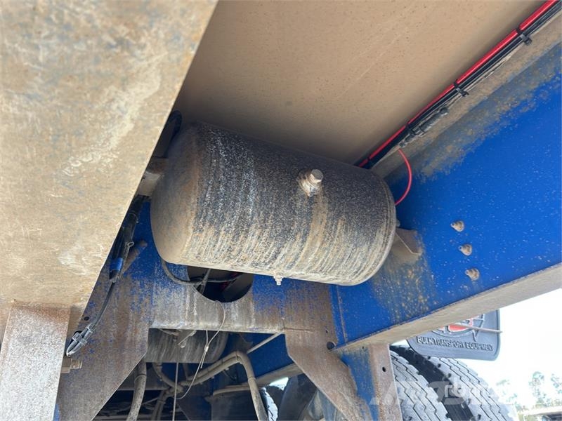  BTE 8.2 m Quad Dog End Dump Trailer Damperli römorklari