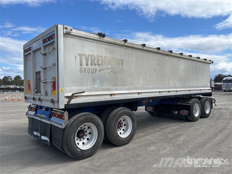  BTE 8.2 m Quad Dog End Dump Trailer Damperli römorklari