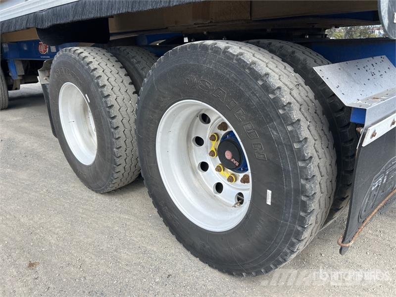  BTE 8.2 m Quad Dog End Dump Trailer Damperli römorklari