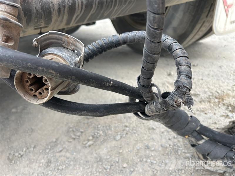 BTE 8.2 m Quad Dog End Dump Trailer Ανατρεπόμενες ρυμούλκες