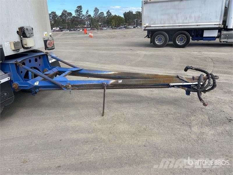  BTE 8.2 m Quad Dog End Dump Trailer Damperli römorklari