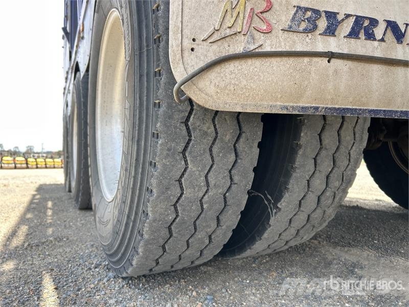 Byrne 12.3 m Tri/A Livestock Trailer Prikolice za prijevoz stoke