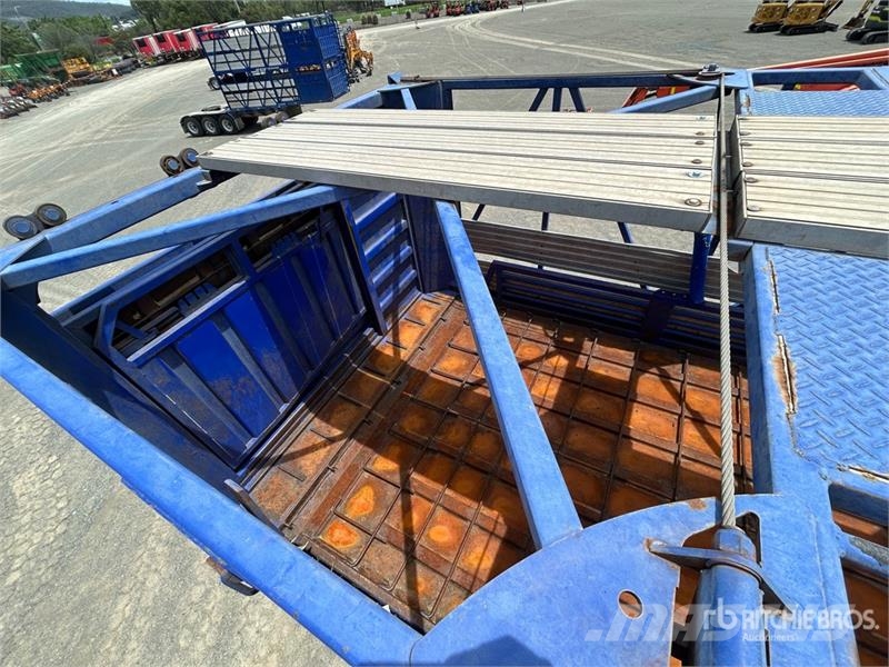 Byrne 12.3 m Tri/A Livestock Trailer Prikolice za prijevoz stoke