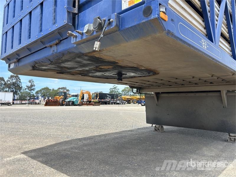  Byrne 6.3 m Tri/A B-Double Lead Livestock Trailer Prikolice za prijevoz stoke