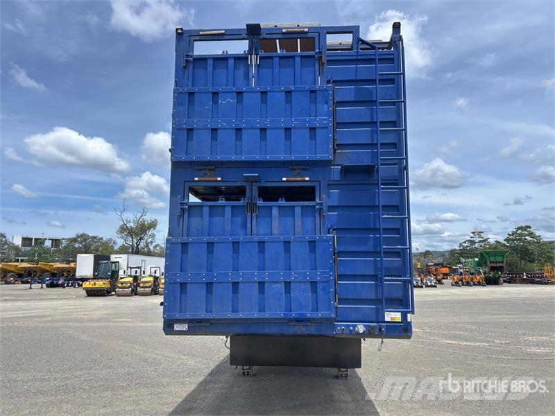  Byrne 6.3 m Tri/A B-Double Lead Livestock Trailer Prikolice za prijevoz stoke