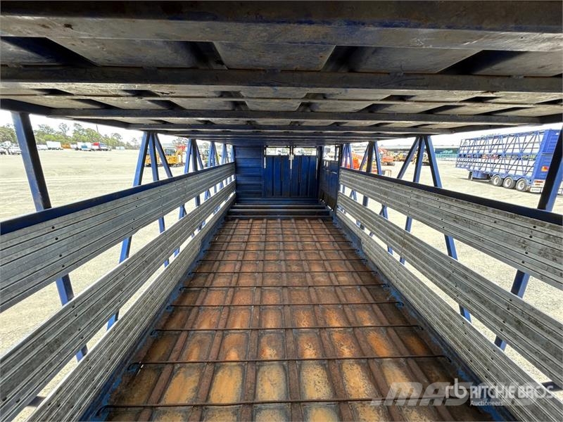  Byrne 6.3 m Tri/A B-Double Lead Livestock Trailer Prikolice za prijevoz stoke