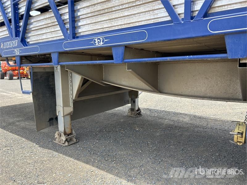 Byrne 6.3 m Tri/A B-Double Lead Livestock Trailer Prikolice za prijevoz stoke